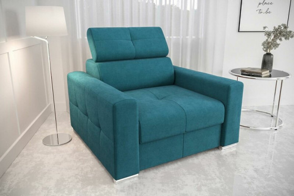 Sesselen Modern Lounge Club Wunnzëmmer Modern Textil Stoff Rout Kreativ Miwwelen