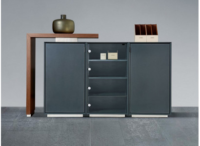 Sideboard Kommode Schaf Konsol Anrichte Büro Miwwelen 221cm XXL