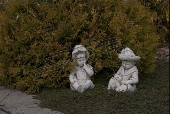 Baby-Büste Skulptur Design Figur Statuë Gaart Figuren Statuen