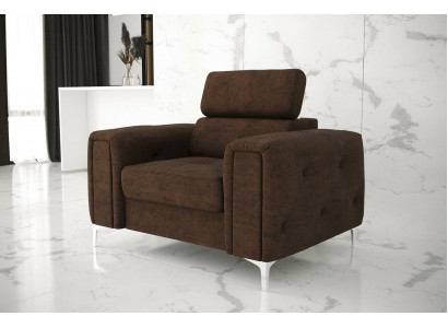 Sofa Stoff Canapéen Polster Textil Neien Chesterfield Fauteuil Tëlee Canapé 1 Sëtzplatz