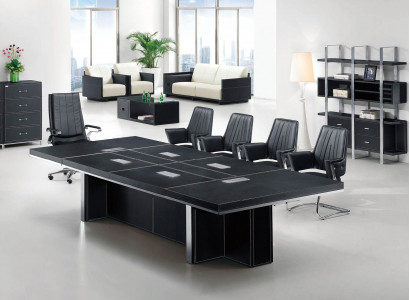 Bespriechungs- & Konferenztëscher Design Dësch Büro Miwwelen Dëscher USB