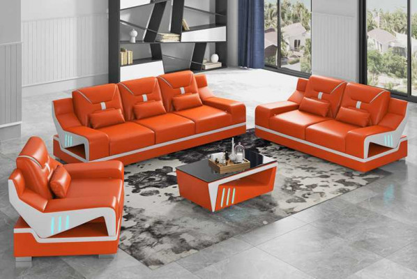 Luxus Sofagarnitur Komplette Couchgarnitur Schwaarz Kënschtleche Lieder Sofa 321