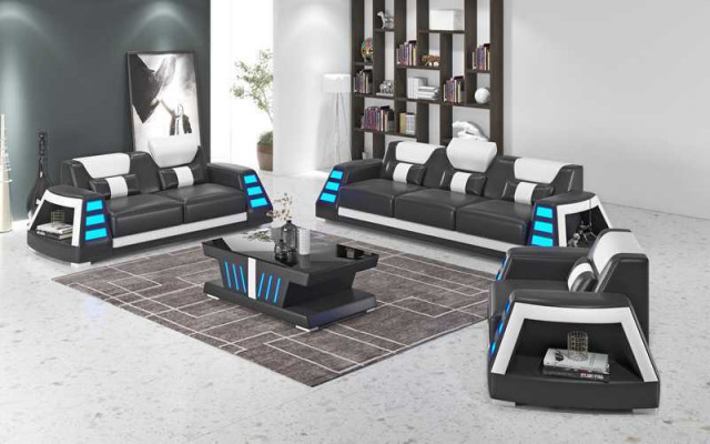 Couch Ensembel Sofa Ensembel Lieder Sofas Sofa Komplett 3-deel Set Giel Sofas