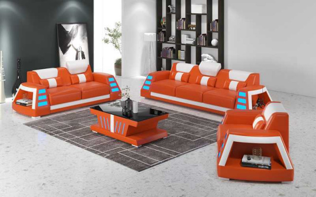 Couch Ensembel Sofa Ensembel Lieder Sofas Sofa Komplett 3-deel Set Giel Sofas