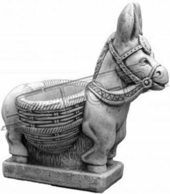 Blummekuerf Blummen Vues Behälter Gaart Terrass Dekoratioun Figuren Statu