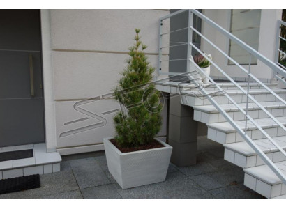 Blummendëppen Planzkëbel Dekoratioun Gaart Natur Vasen Blummendëppen Figur
