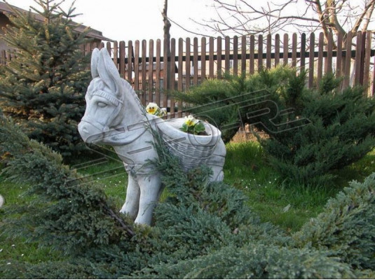 Blummenéimer Planzéimer Dekoratioun Natierlech Figur Blummepottoen Gaart Vase