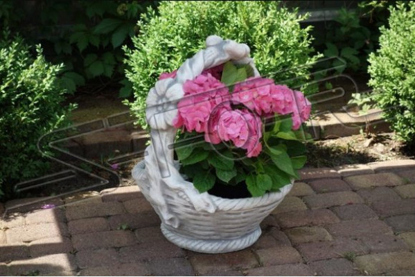 Blumendëppen Planzkëschten Dekoratioun Natur Gaart Figur Vasen Blummendëppen