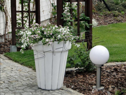 Blumekübel Planz Kübel Dekoratioun Vasen Natur Gaart Figur Blummendëppercher