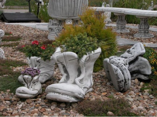 Blummendëppen Planzendëppen Natur Dekoratioun Figur Blummendëppercher Gaart Vasen
