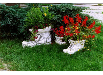 Blummendëppen Planzendëppen Natur Dekoratioun Figur Blummendëppercher Gaart Vasen