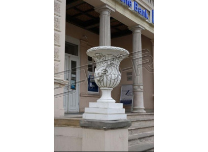 Blummevas Blummekëscht Gaartdekoratioun Steendekoratioun Artik Stil Blummen