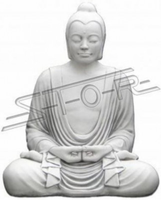 Buddha dekorativ Malaysia Statuette Figur Gaart Figuren Statuen Skulptur