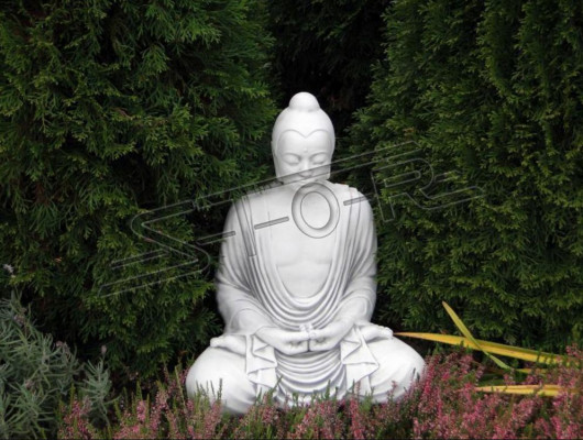 Buddha dekorativ Malaysia Statuette Figur Gaart Figuren Statuen Skulptur