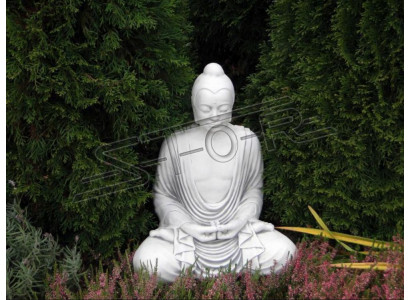Buddha dekorativ Malaysia Statuette Figur Gaart Figuren Statuen Skulptur