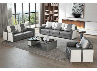 Komplett Sofa Sofagarnitur Luxus Canapé Sazgarnitur Gro Kunstlieder 321