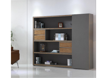 Büro Dossier Regal Schaf Holz Regaler Schief Dekorativ Office Wunnzëmmer
