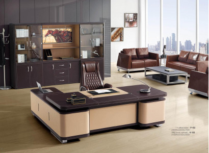 Büro Ariichtung Bicherregal Aktenaarmshaus Luxus Miwwelen Modern.
