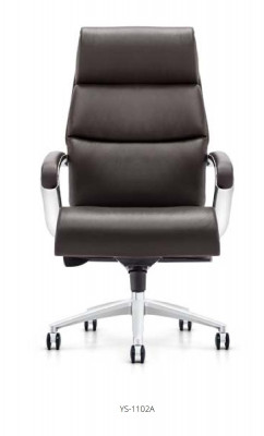 Bürostull Chefsessel Fauteuil Lieder Gepolstert Dréiend Dekor Computerstill.