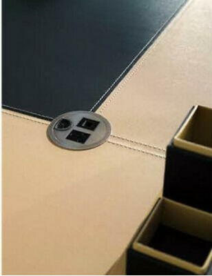 Büro Miwwel Set Ecke Schreibtisch Aktenschaf Designer modern Miwwel