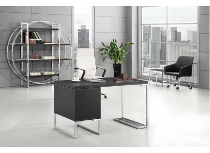 Bürosmiwwel Set Schreifdësch Akteschaf Designer modern Miwwelen 2-Deeler.