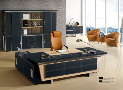 Chef Büro Schaf Akten Schief Vitrin Luxus Ariichtung Büro Kanzlei