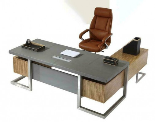 Chefsessel Sëtz Lieder Polster Büro Stull Deko Dréi Computer Still Sëtz