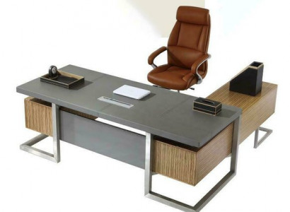 Chefsessel Sëtz Lieder Polster Büro Stull Deko Dréi Computer Still Sëtz