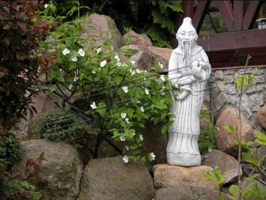 Chinesesch Konfuzius Figur Statuen Figuren Skulptur Gaart