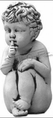 Dekor Grabschmuck Gräifsteendekoratioun Figur Engel Skulptur Gott Helleg