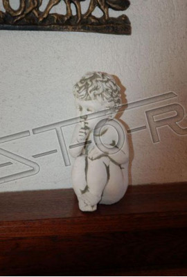 Dekor Grabschmuck Gräifsteendekoratioun Figur Engel Skulptur Gott Helleg