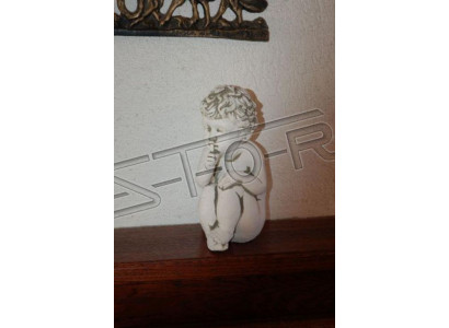 Dekor Grabschmuck Gräifsteendekoratioun Figur Engel Skulptur Gott Helleg