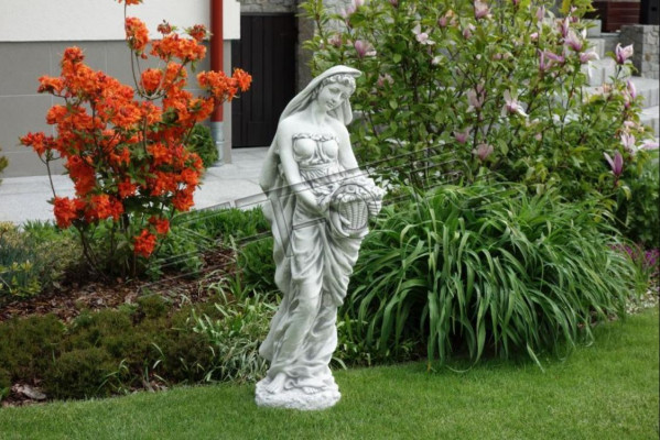 Dekoratiounsfigur Fra Gaart Designer Figuren Skulptur Skulpturen