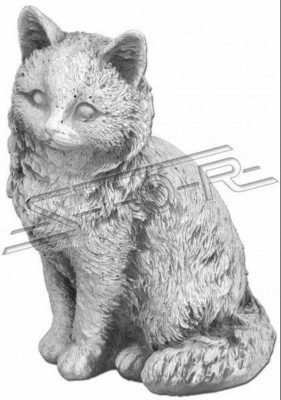 Dekorativ Gaart Dekoratioun Kaz Terrass Figuren Steen Figur Statuett