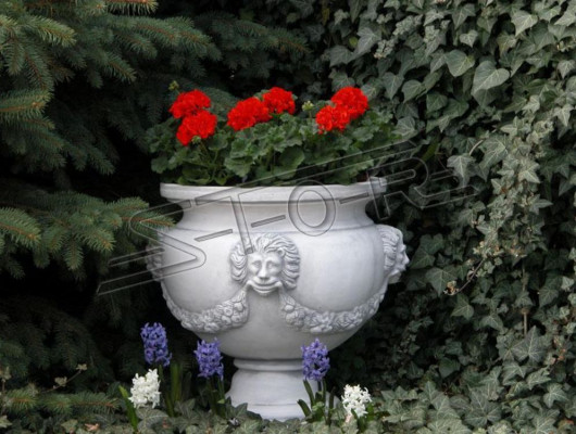 Design Blummendëppen Top Planz Kebel Gefäss Figuren Dëppercher Gesiicht Skulptur