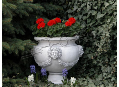 Design Blummendëppen Top Planz Kebel Gefäss Figuren Dëppercher Gesiicht Skulptur