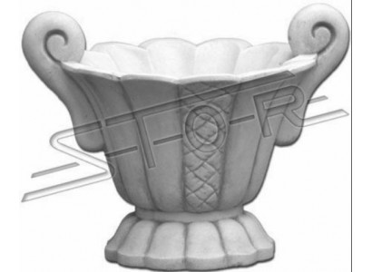 Design Blummendëppen Top Planz Deko Schëff Gefäß Figur Dëppen Gesiicht Skulptur