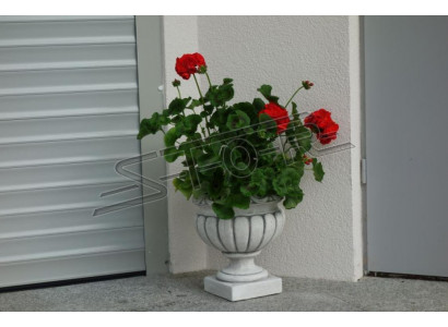 Design Blummendëppen Top Planz Dekorativ Kuebeler Gefäss Dëppercher Figur Gesicht