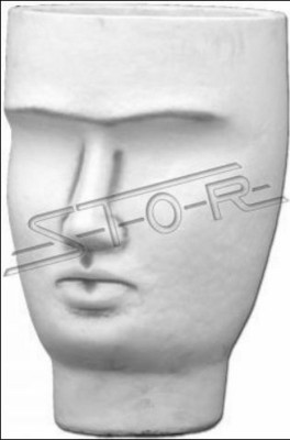 Design Blummendëppen Top Planzenglapp Gefäss Deko Figur Dëppen Gesiicht Skulptur