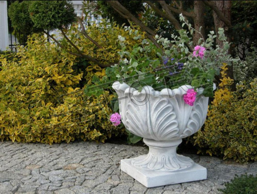 Design Blummendëppen Top Planz Botte Gefäss Deko Téin Figur Gesicht Skulptur