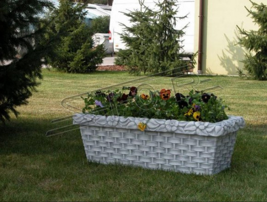 Design Blummendëppen Uewen Planz Këbel Behälter Dekorativ Dëppen Figur Gesiicht