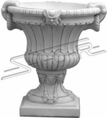 Design Blummendëppen Top Planzkueb Gefäss Dëppen Dekorativ Figur Gesiicht