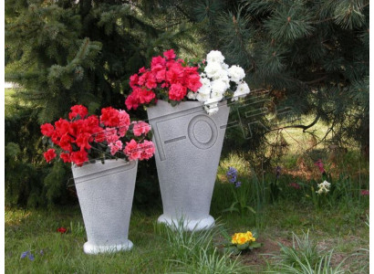 Design Blummendëppen Top Planzebac Behälter Téip Figuren Hänn Skulptur