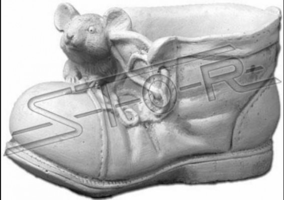 Design Blummendëppen Top Planz Eemer Gefäss Dëppen Figur Schong Skulptur