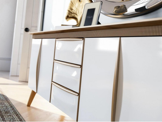 Design Luxus Miwwel Säitendësch Iesszëmmer Kommodenschaf Stil Modern