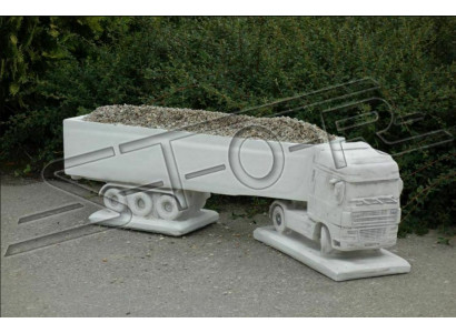 Designer Statue Figur Figuren Camion LKW Skulpturen Gaart Skulptur