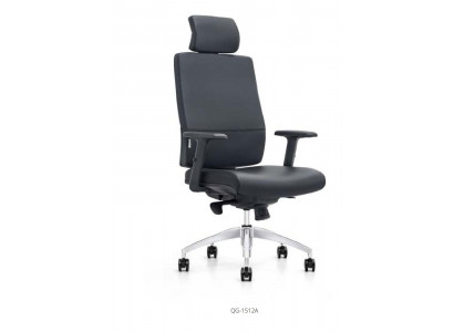 Dreibar Büro Still Sëtz Miwwelen Chef Nei Sesselleder Polster Büro.