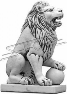 Edele Ritter Léiw Figur Statu Skulptur Figuren Skulpturen Gaart