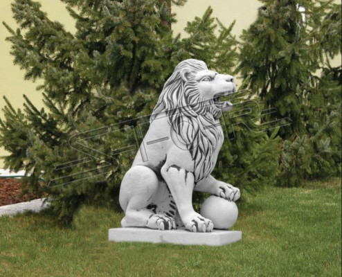 Edele Ritter Léiw Figur Statu Skulptur Figuren Skulpturen Gaart