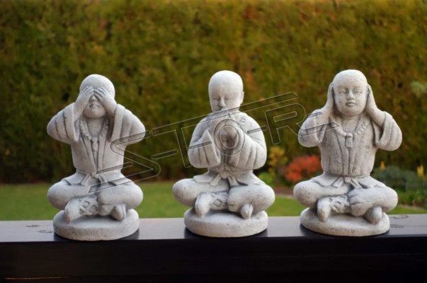 25cm Shaolin Kung Fu Figur Statuettem Kämpfer Figuren Dekorativ Wäiss Statuen